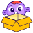 :face-purple-open-box: