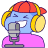 :person-blue-speaking-microphone: